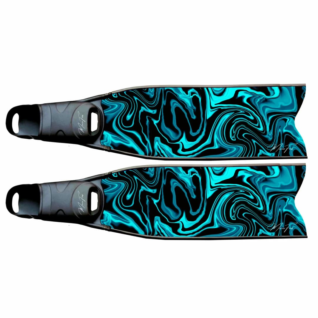 Mocco Fins Blue Onyx Bi-Fins Edition Black image