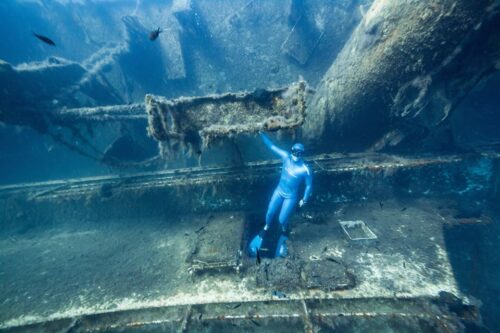 Captain Nemo Lite fins Ocean Blue